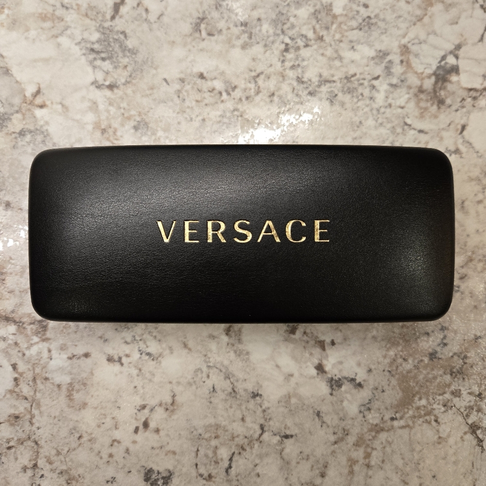 Versace Black Glasses Case